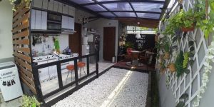 Kanopi untuk Dapur Terbuka
